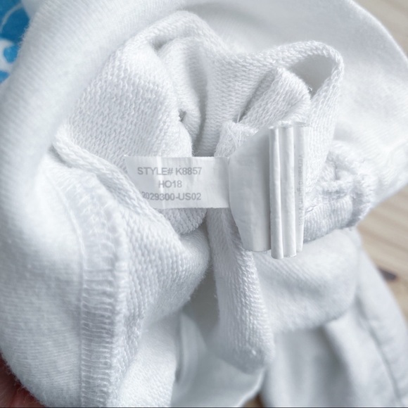 J.Crew x Charity: Water "Eau Yes" Crewneck Sweatshirt in‎ White, Size XS - Picture 10 of 12